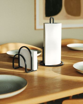UMBRA SQUIRE Поставка за кухненска хартия, черен