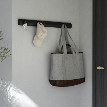 UMBRA Flip 8 Стенна закачалка, черен 