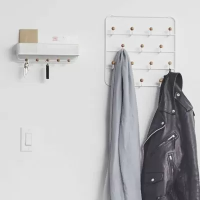 UMBRA ESTIQUE  Стенен органайзер, бял