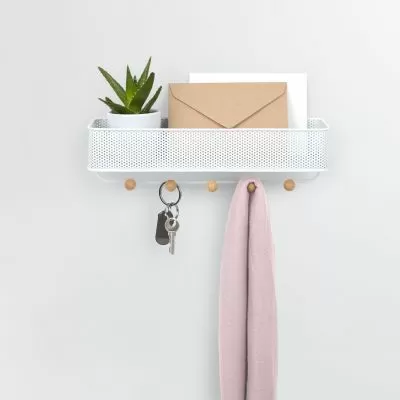 UMBRA ESTIQUE  Стенен органайзер, бял