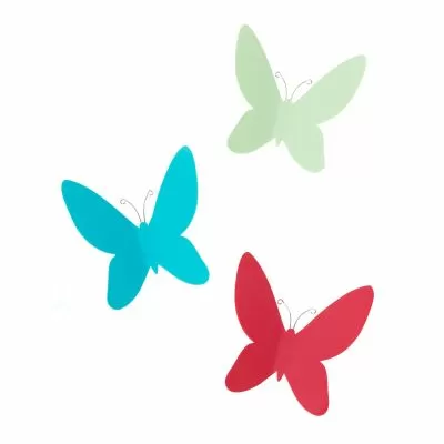 UMBRA MARIPOSA WALL DECOR (9) ASST