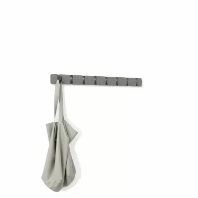 UMBRA Flip 8 Стенна закачалка, сив / калай