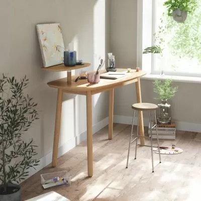 UMBRA SWIVO DESK NATURAL