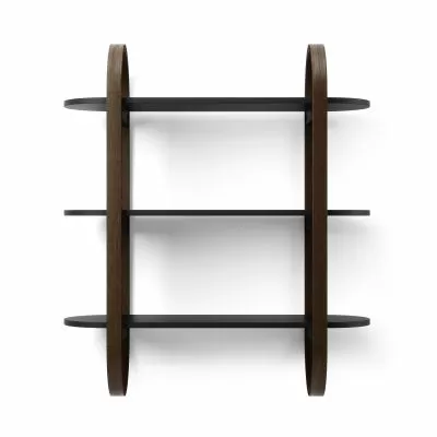 UMBRA BELLWOOD WALL SHELF BLK/WAL
