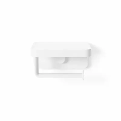 UMBRA FLEX ADHESIVE TP HOLDER /SHELF WHITE