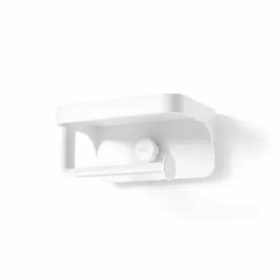 UMBRA FLEX ADHESIVE TP HOLDER /SHELF WHITE