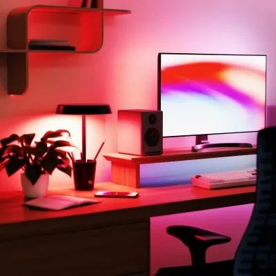 UMBRA CUP LAMP Смарт лампа, черен