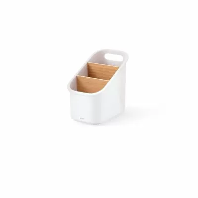 UMBRA BELLWOOD UTENSIL HOLDER  WHT/NAT