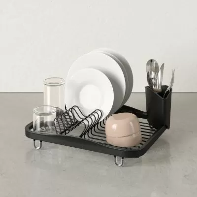 UMBRA SINKIN DISH RACK BLACK
