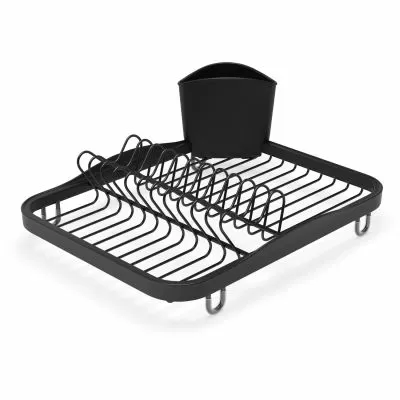 UMBRA SINKIN DISH RACK BLACK