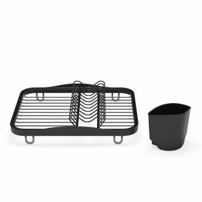 UMBRA SINKIN DISH RACK BLACK