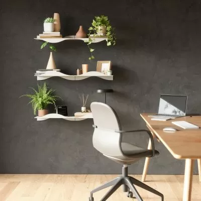 UMBRA SURF Метални рафтове сет 2бр, пясъчен