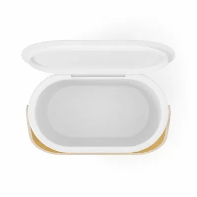 UMBRA BELLWOOD Кош за хранителни отпадъци и компост, бял