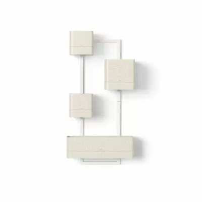 UMBRA CUBIKO  Стенен цветарник / органайзер, пясъчен