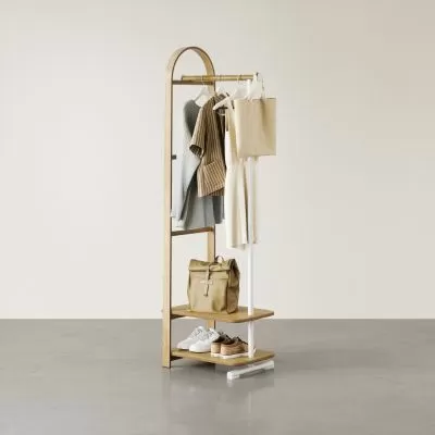 UMBRA BELLWOOD Стояща за закачалка / органайзер, натурален