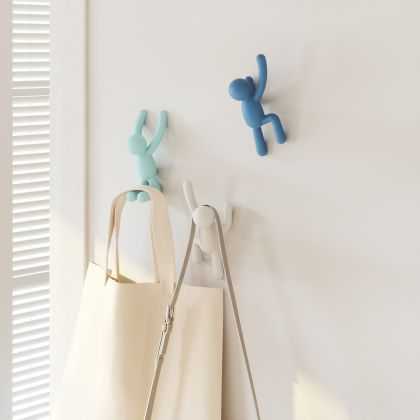 UMBRA BUDDY HOOK (3) BLU DUAL