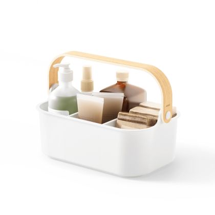 UMBRA BELLWOOD BIN 11x7 WHT/NAT