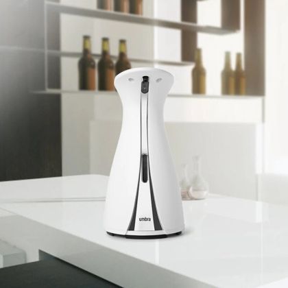 UMBRA OTINO SENSOR SOAP PUMP Matte  WHITE