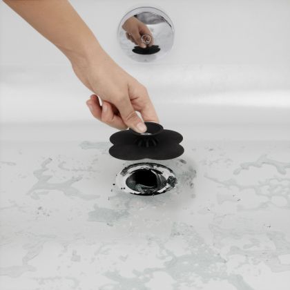 черни аксесоари за баня