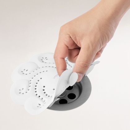 UMBRA NEPTUNE HAIR CATCHER WHITE