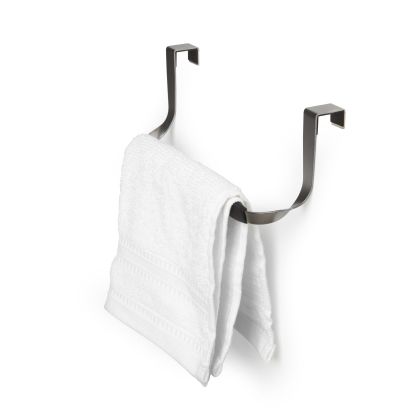 UMBRA SCHNOOK CAB TOWEL BAR BLK/NKL