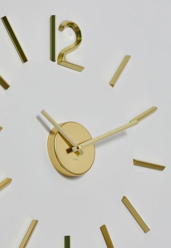 UMBRA BLINK CLOCK BRASS