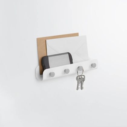 UMBRA YOOK KEY HOOK Органайзер за клчове, бял