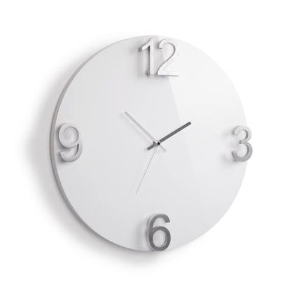 UMBRA ELAPSE WALL CLOCK WHITE