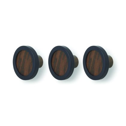 UMBRA HUB 3 HOOK BLK/WAL