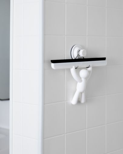 UMBRA BUDDY SURE-LOCK SQUEEGEE WHITE