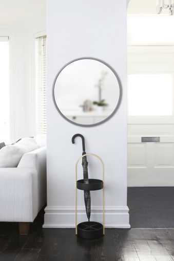 UMBRA HUB MIRROR 24 GREY