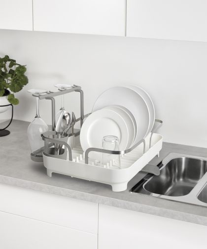 UMBRA HOLSTER DISH RACK WHITE