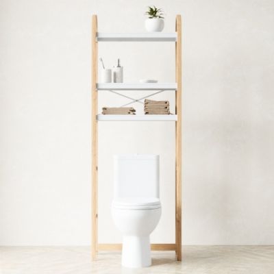 UMBRA BELLWOOD OVER THE TOILET SHELF WHT/NAT