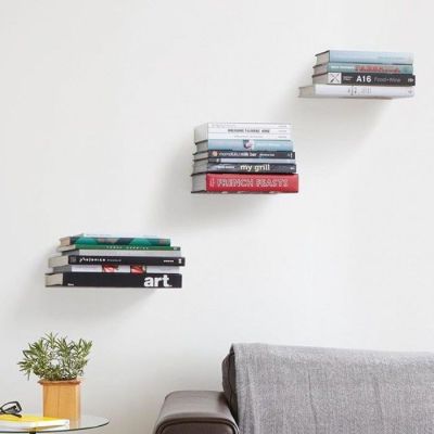 UMBRA Conceal Large Невидима етажерка за книги, кутия 3бр.