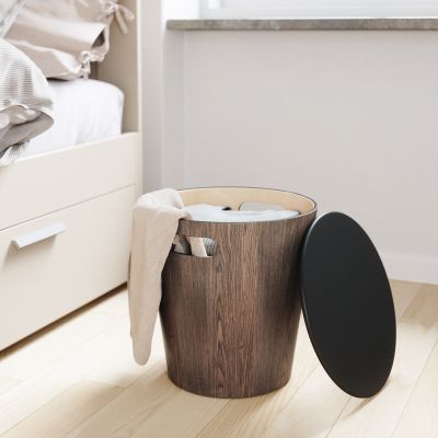 UMBRA WOODROW STORAGE STOOL Табуретка с ракла, орех