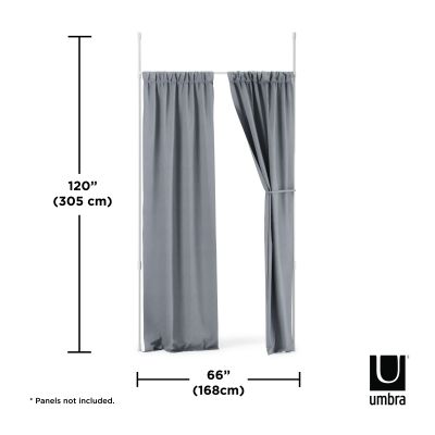 UMBRA ANYWHERE ROD 36-66 WHITE