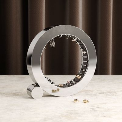 UMBRA EWELRY ORGANIZER METAL CHROME