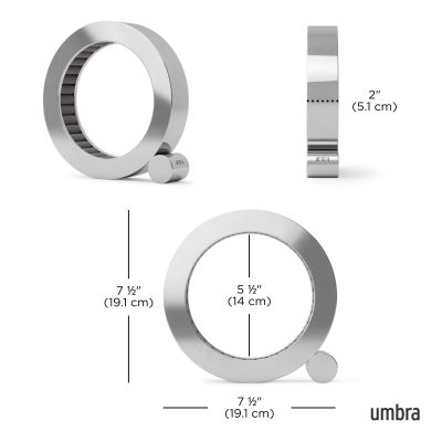 UMBRA EWELRY ORGANIZER METAL CHROME