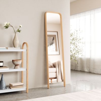 UMBRA BELLWOOD LEANING MIRROR NATURAL