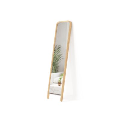 UMBRA BELLWOOD LEANING MIRROR NATURAL
