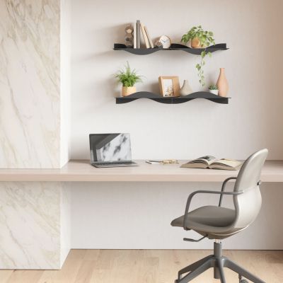 UMBRA SURF SHELF (SET OF 2) BLACK
