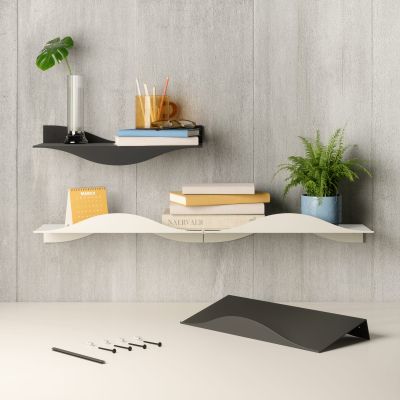 UMBRA SURF SHELF (SET OF 2) BLACK