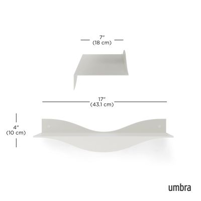 UMBRA SURF SHELF (SET OF 2) SAND