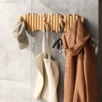 UMBRA PICKET 8 RAIL HOOK NATURAL