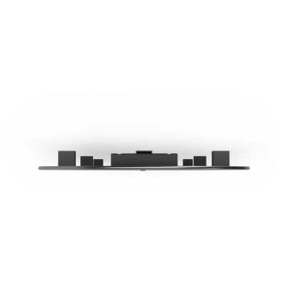 UMBRA HUBBA Овално огледало 45x157см., титан
