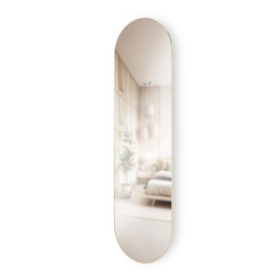 UMBRA HUBBA PILL MIRROR 62x18  BRASS