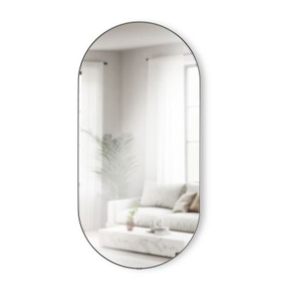 UMBRA HUBBA PILL MIRROR 62x18  TITANIUM