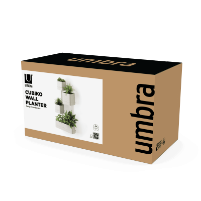 UMBRA CUBIKO  Стенен цветарник / органайзер, пясъчен