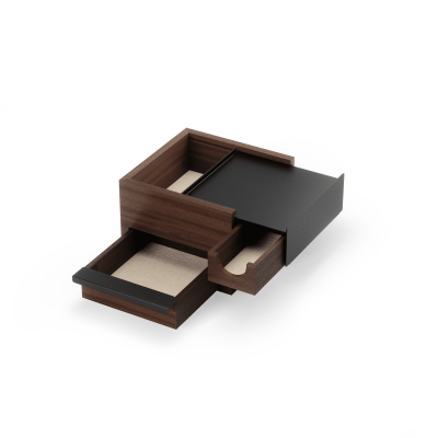 UMBRA STOWIT MINI JWL BOX BLK/WAL