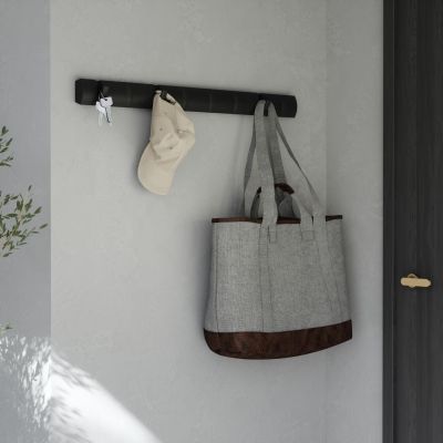 UMBRA Flip 8 Стенна закачалка, черен 